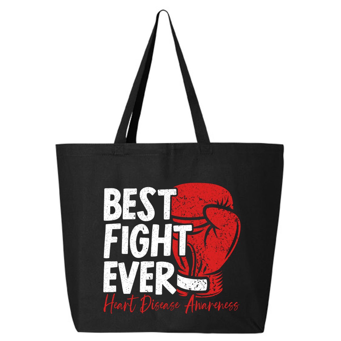 Heart Disease Awareness Month Heartbeat Gift 25L Jumbo Tote