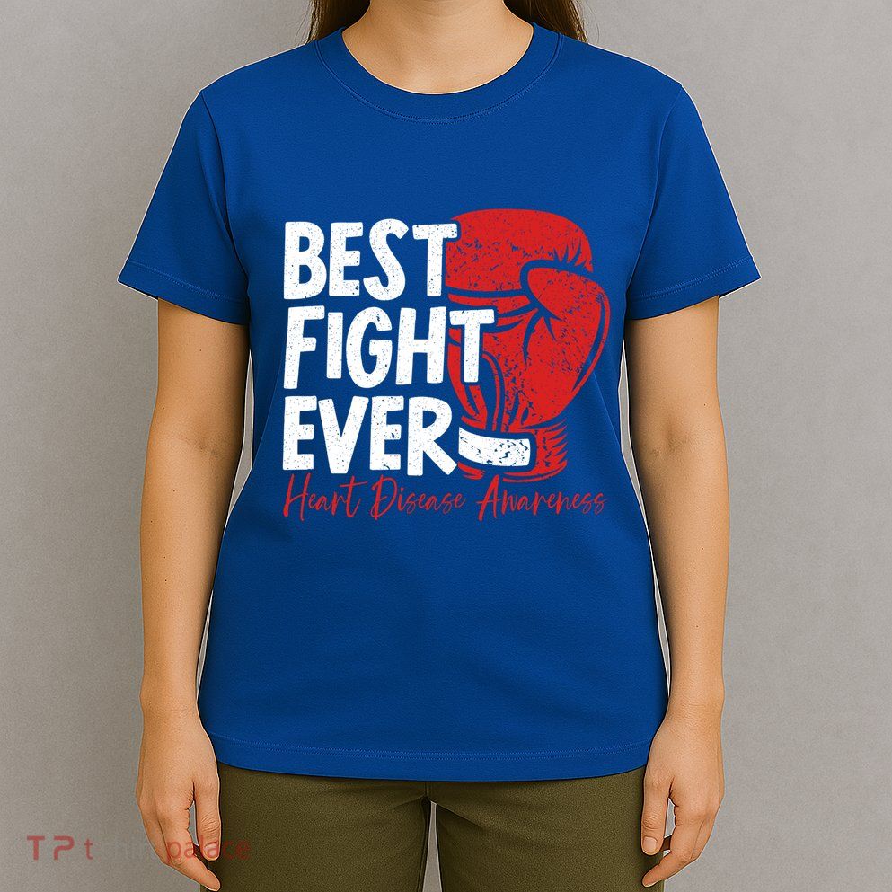 Heart Disease Awareness Month Heartbeat Gift T-Shirt
