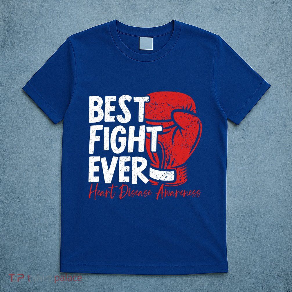 Heart Disease Awareness Month Heartbeat Gift T-Shirt