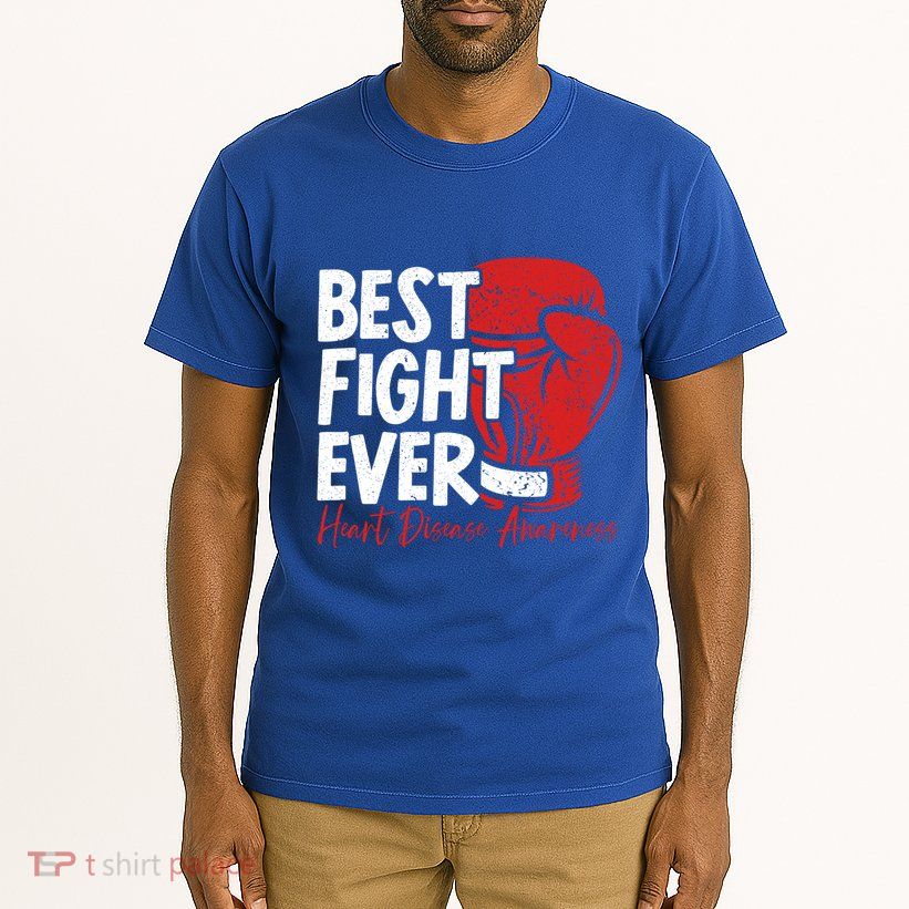 Heart Disease Awareness Month Heartbeat Gift Tall T-Shirt