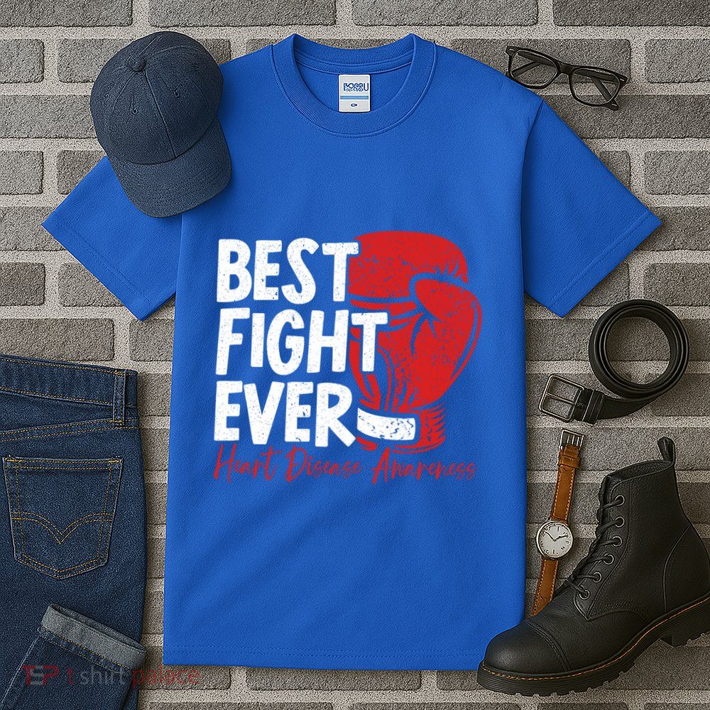 Heart Disease Awareness Month Heartbeat Gift Tall T-Shirt