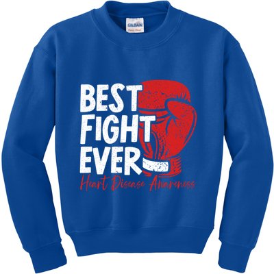 Heart Disease Awareness Month Heartbeat Gift Kids Sweatshirt