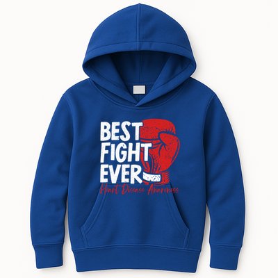 Heart Disease Awareness Month Heartbeat Gift Kids Hoodie