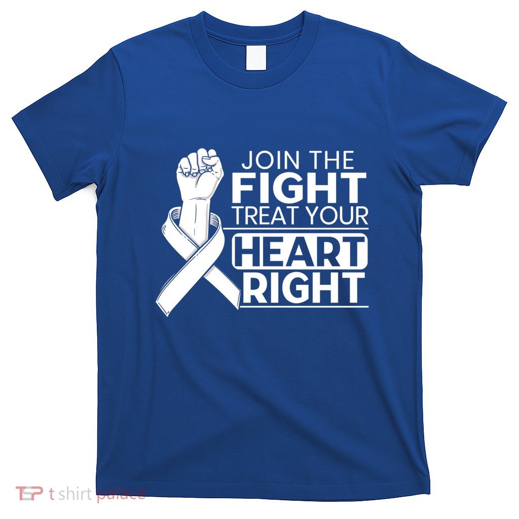 Heart Disease Awareness Month Heartbeat Funny Gift T-Shirt