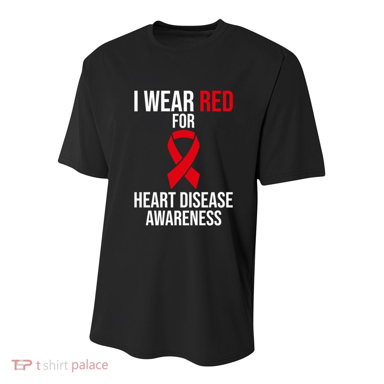Heart Disease Awareness Month I Wear Red For Heart Disease Gift Youth Performance Sprint T-Shirt