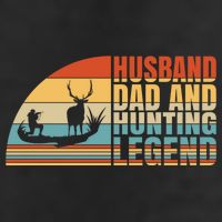Husband Dad And Hunting Legend Deer Hunting Dad Gift Cool Comfort Performance Bucket Hat