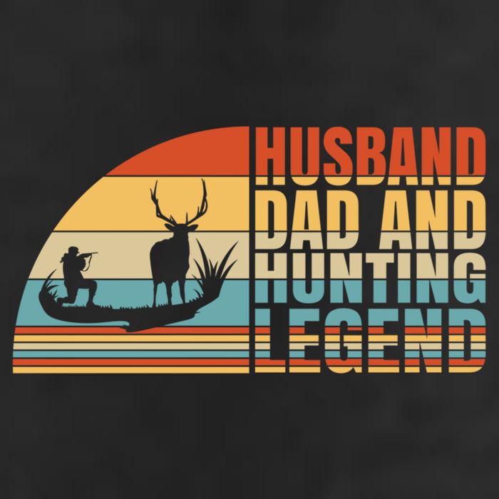 Husband Dad And Hunting Legend Deer Hunting Dad Gift Cool Comfort Performance Bucket Hat