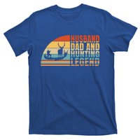 Husband Dad And Hunting Legend Deer Hunting Dad Gift T-Shirt