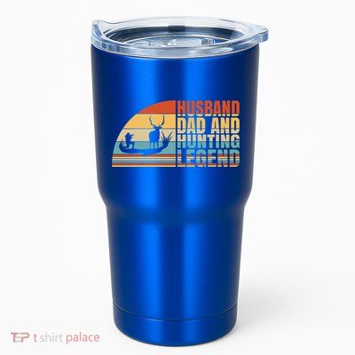 Husband Dad And Hunting Legend Deer Hunting Dad Gift Tumbler