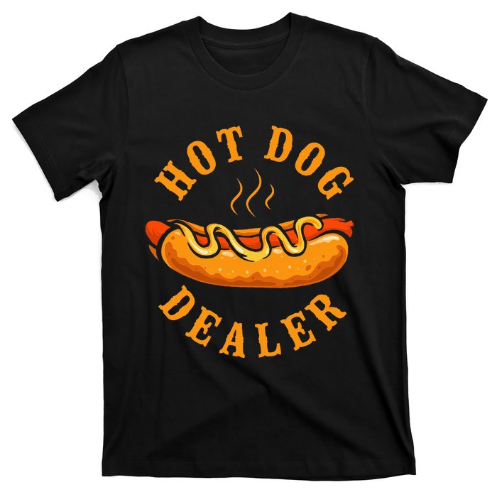 Hot Dog Adult Hot Dog Dealer T-Shirt