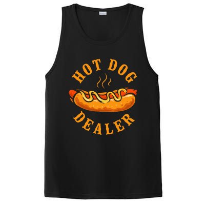 Hot Dog Adult Hot Dog Dealer PosiCharge Competitor Tank