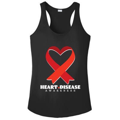 Heart Disease Awareness American Heart Health Month Ladies PosiCharge Competitor Racerback Tank