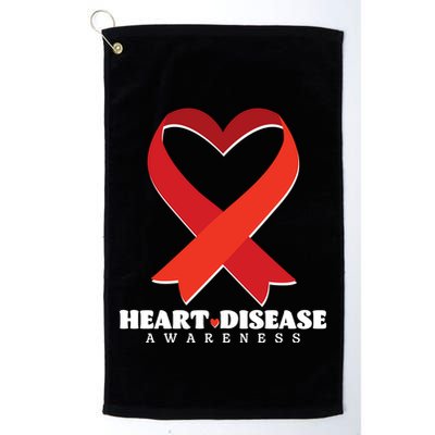 Heart Disease Awareness American Heart Health Month Golf Towel