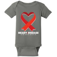 Heart Disease Awareness American Heart Health Month Baby Bodysuit