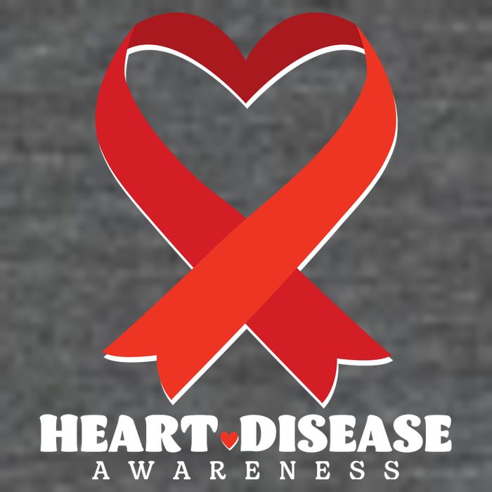 Heart Disease Awareness American Heart Health Month Baby Bodysuit