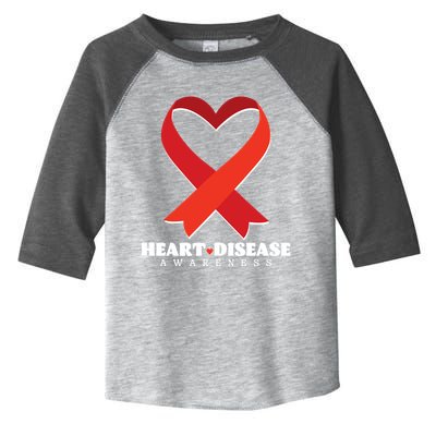 Heart Disease Awareness American Heart Health Month Toddler Fine Jersey T-Shirt