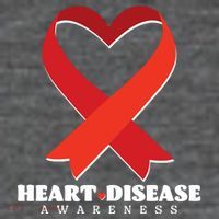Heart Disease Awareness American Heart Health Month Kids T-Shirt