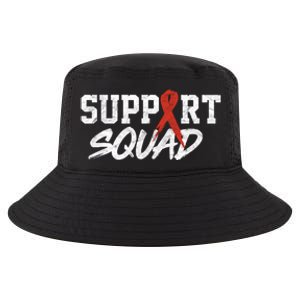 Heart Disease Awareness Month Support Squad Heart Health Gift Cool Comfort Performance Bucket Hat