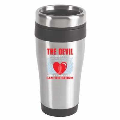 Heart Disease Awareness Month Gift 16oz Travel Tumbler
