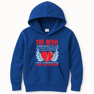 Heart Disease Awareness Month Gift Kids Hoodie