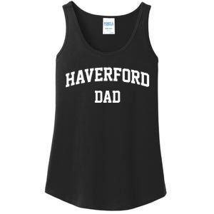 Haverford Dad Athletic Arch College University Alumni Ladies Essential Tank