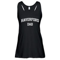 Haverford Dad Athletic Arch College University Alumni Ladies Essential Flowy Tank