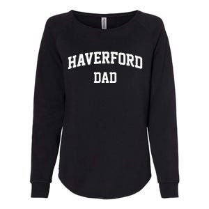 Haverford Dad Athletic Arch College University Alumni Womens California Wash Sweatshirt