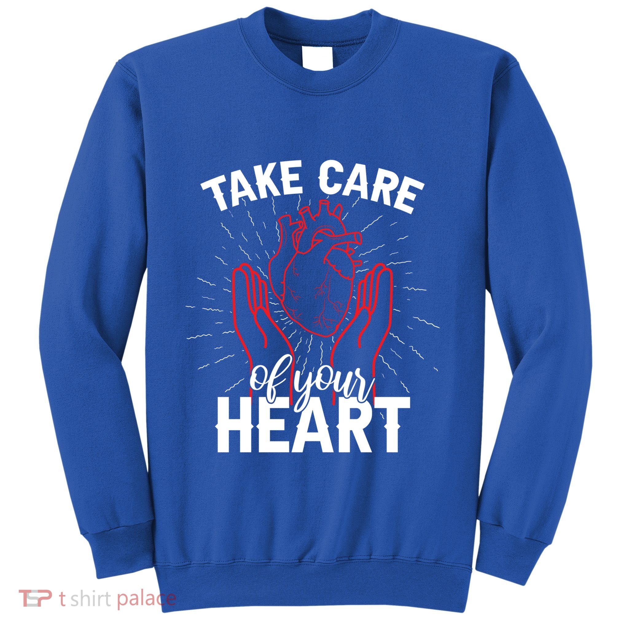 Heart Disease Awareness Month Funny Gift Sweatshirt