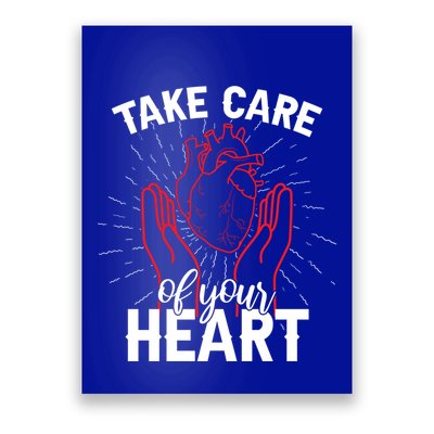 Heart Disease Awareness Month Funny Gift Poster