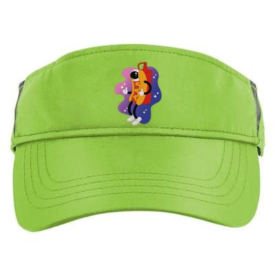 Hot Dog Astronaut Adult Drive Performance Visor