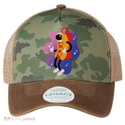 Hot Dog Astronaut Legacy Tie Dye Trucker Hat