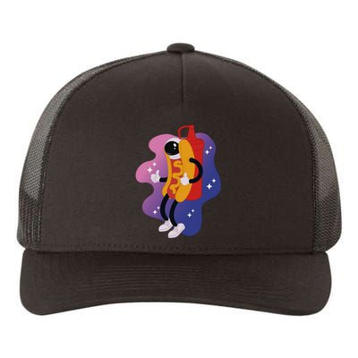 Hot Dog Astronaut Yupoong Adult 5-Panel Trucker Hat