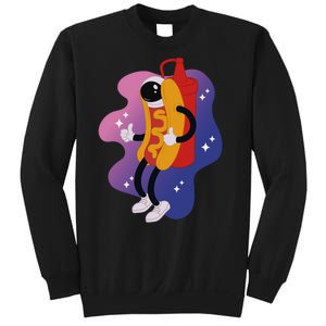 Hot Dog Astronaut Sweatshirt