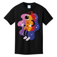 Hot Dog Astronaut Kids T-Shirt