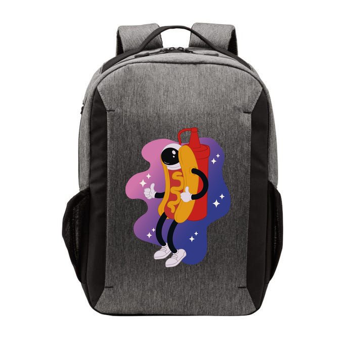 Hot Dog Astronaut Vector Backpack