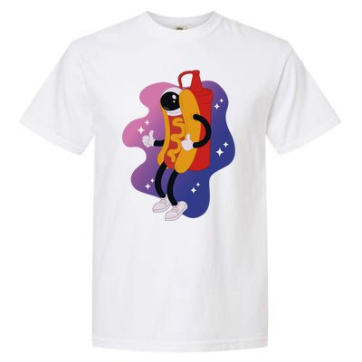 Hot Dog Astronaut Garment-Dyed Heavyweight T-Shirt