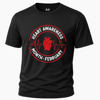 Heart Disease Awareness Month February Squad Chd Month Performance Shirt