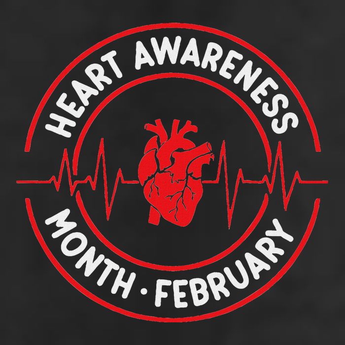 Heart Disease Awareness Month February Squad Chd Month Adult Drive Performance Visor