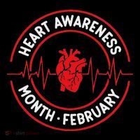 Heart Disease Awareness Month February Squad Chd Month Flatbill Hat