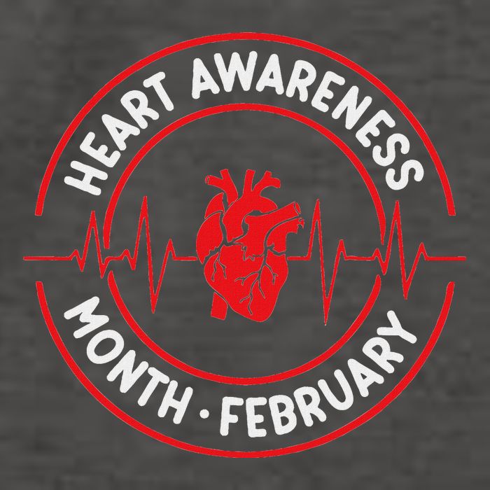 Heart Disease Awareness Month February Squad Chd Month Vector Backpack