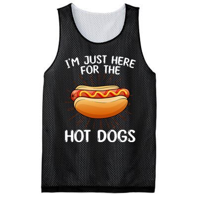 Hot Dog Art Hot Dog Stand Hot Dog Mesh Reversible Basketball Jersey Tank