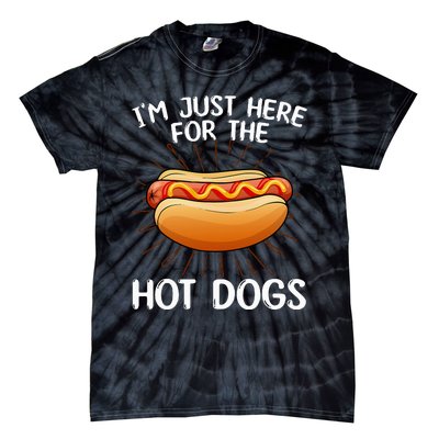 Hot Dog Art Hot Dog Stand Hot Dog Tie-Dye T-Shirt