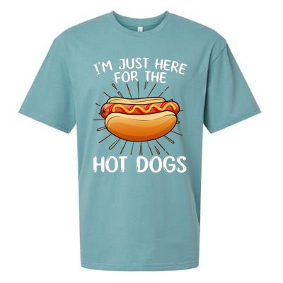 Hot Dog Art Hot Dog Stand Hot Dog Sueded Cloud Jersey T-Shirt