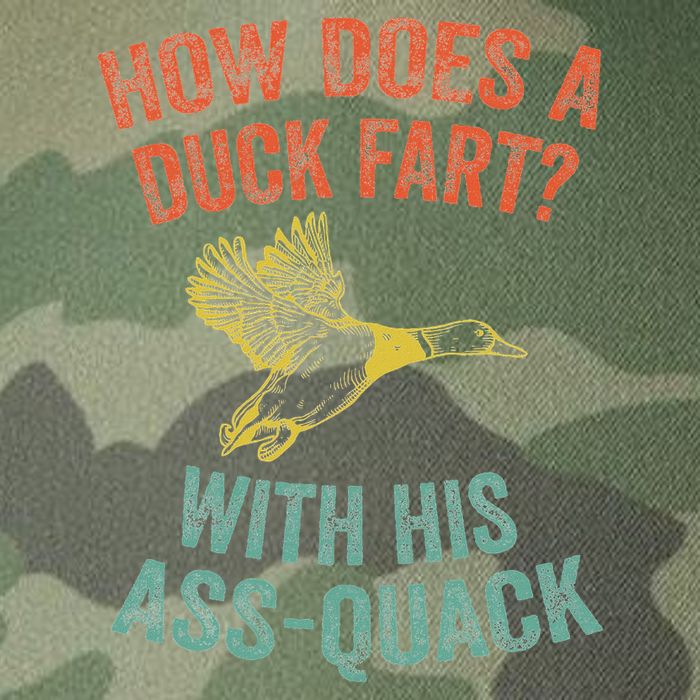How Does A Duck Fart Funny Duck For Hunters Legacy Tie Dye Trucker Hat