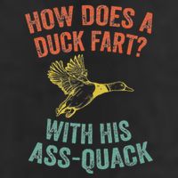 How Does A Duck Fart Funny Duck For Hunters Cool Comfort Performance Bucket Hat