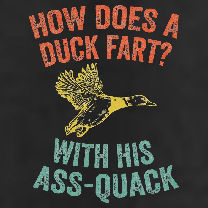 How Does A Duck Fart Funny Duck For Hunters Cool Comfort Performance Bucket Hat