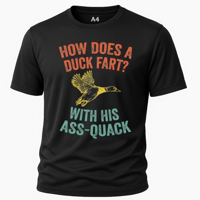 How Does A Duck Fart Funny Duck For Hunters Performance Shirt