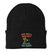 How Does A Duck Fart Funny Duck For Hunters Beanie