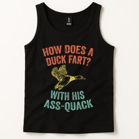 How Does A Duck Fart Funny Duck For Hunters Tank Top