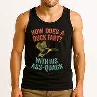 How Does A Duck Fart Funny Duck For Hunters Tank Top